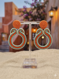 Pendientes Soutache Iris